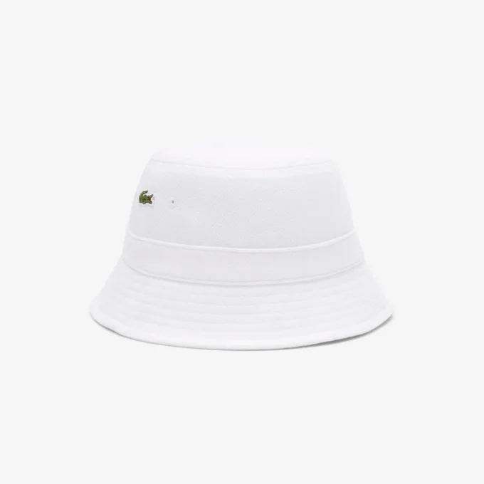 Unisex-Bucket-Mütze aus Piqué
