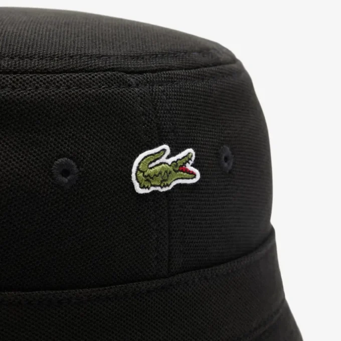 Unisex-Bucket-Mütze aus Piqué