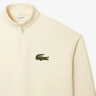 Unisex-Fleece-Sweatshirt mit lockerem Schnitt und hohem Kragen
