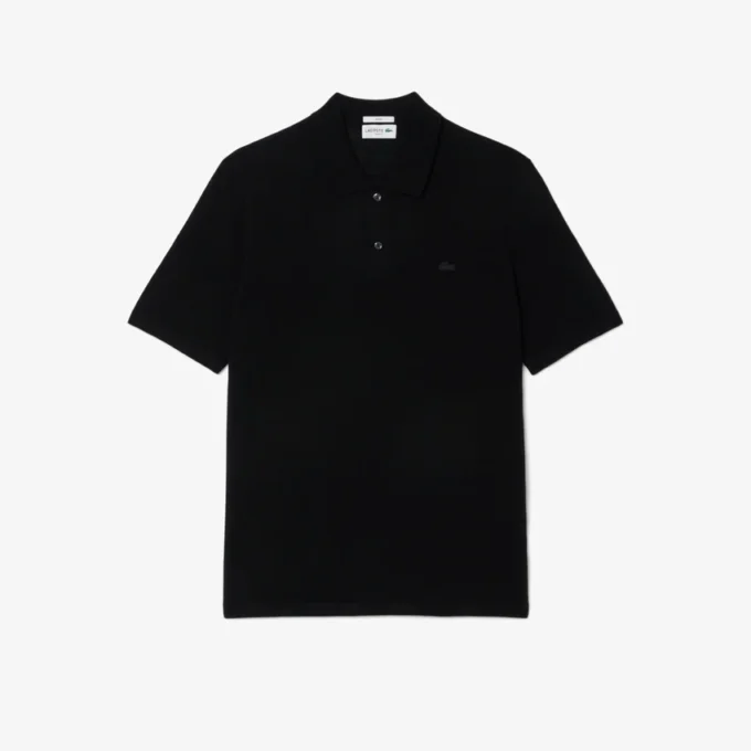 Unisex-Poloshirt aus Merinowolle mit kurzen Ärmeln