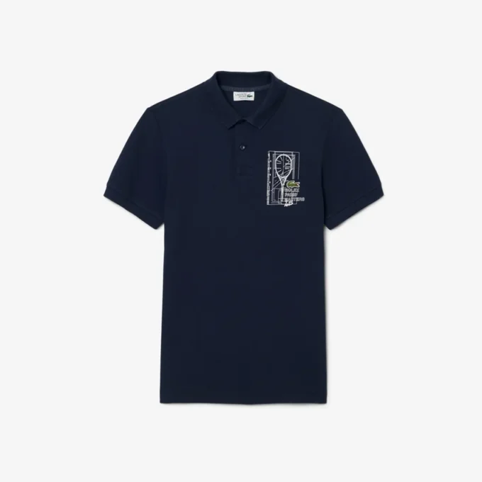 Unisex-Poloshirt der Rolex Paris Masters Edition