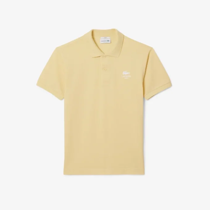 Unisex-Poloshirt mit klassischer Passform und charakteristischem L.12.12-Print