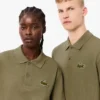Unisex-Poloshirt mit L.12.12-Piqué-Emblem in lockerer Passform