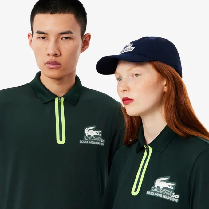 Unisex-Poloshirt „Rolex Paris Masters Edition“ für Balljungen