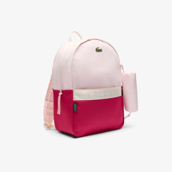 Unisex-Rucksack mit 3 Fächern und Federmäppchen