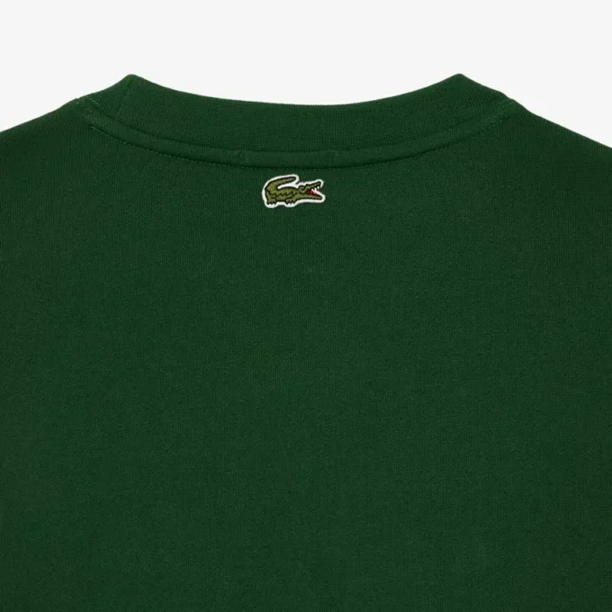 Unisex-Sweatshirt aus Fleece mit Rundhalsausschnitt und Aufdruck
