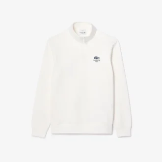 Unisex-Sweatshirt mit hohem Kragen und Reißverschluss