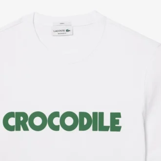 Unisex-T-Shirt aus Baumwolle mit Print