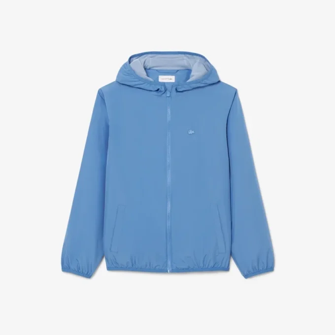 Unisex-Windjacke mit Kapuze