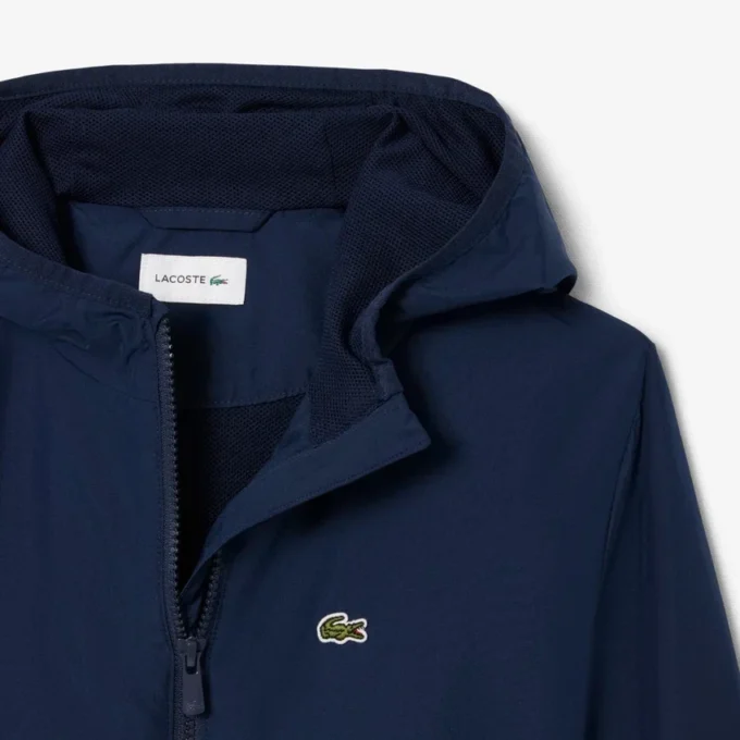 Unisex-Windjacke mit Kapuze