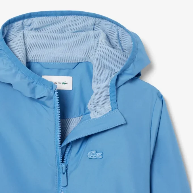 Unisex-Windjacke mit Kapuze