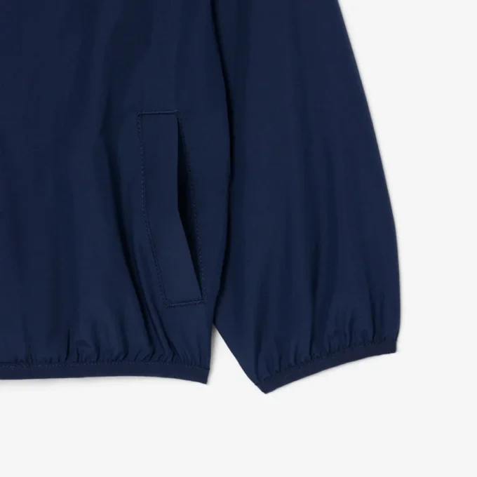 Unisex-Windjacke mit Kapuze