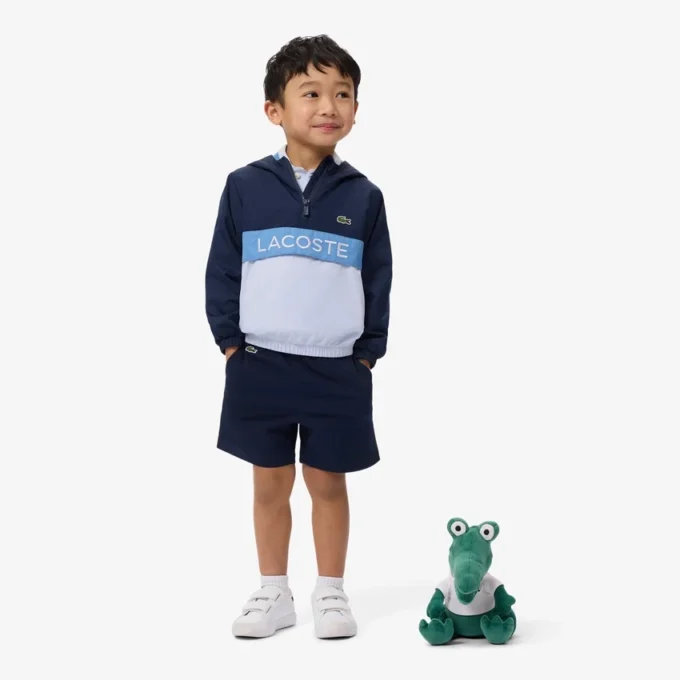 Unisex-Windjacke mit Kapuze