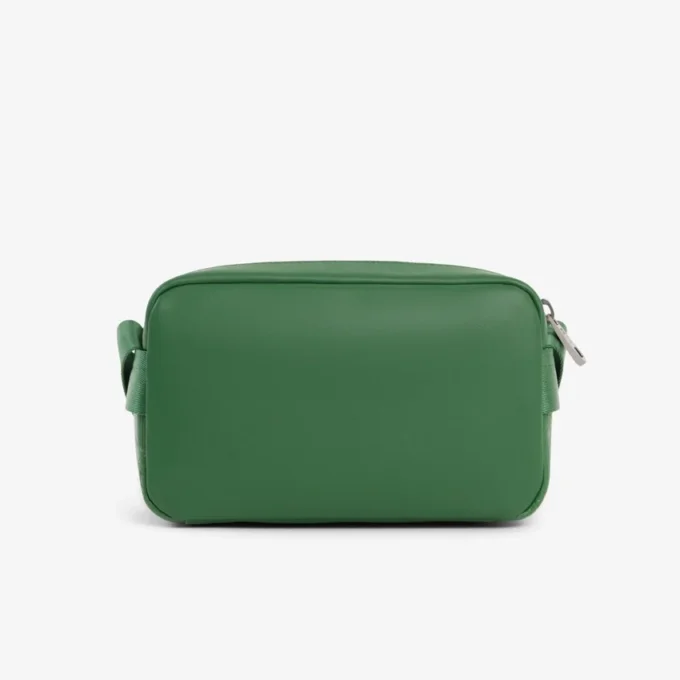 Vertikale Leder-Monogramm-Umhängetasche
