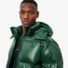 Wasserabweisende Daunen-Windjacke für Herren