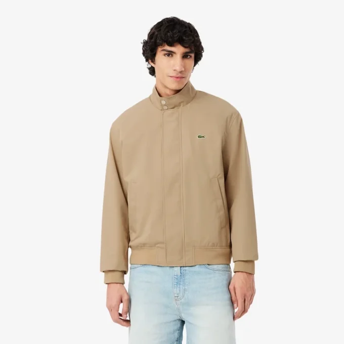 Wasserabweisende Harrington-Jacke aus Twill