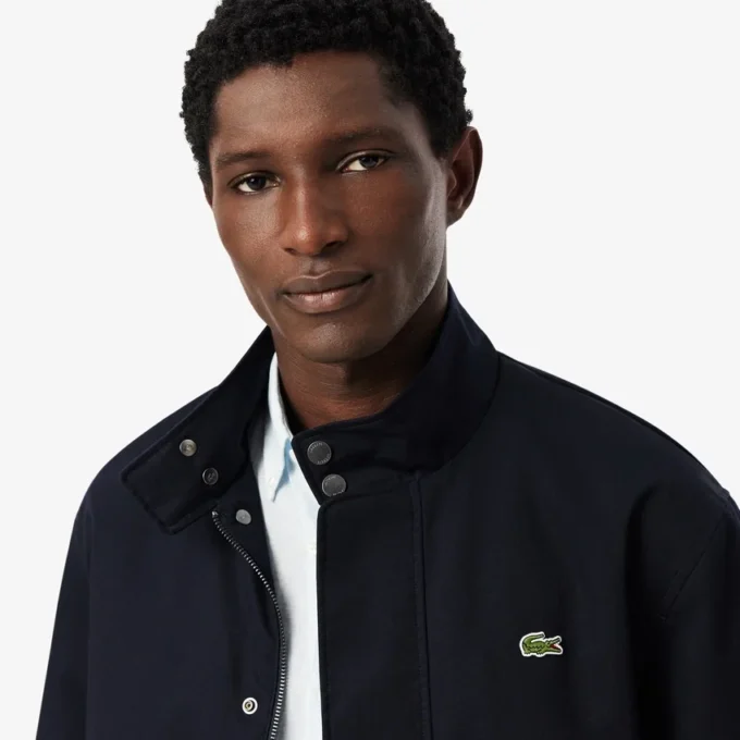 Wasserabweisende Harrington-Jacke aus Twill