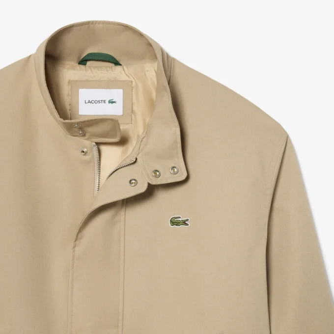 Wasserabweisende Harrington-Jacke aus Twill