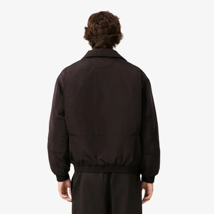 Wasserabweisende Herren-Aviator-Jacke mit Emblem