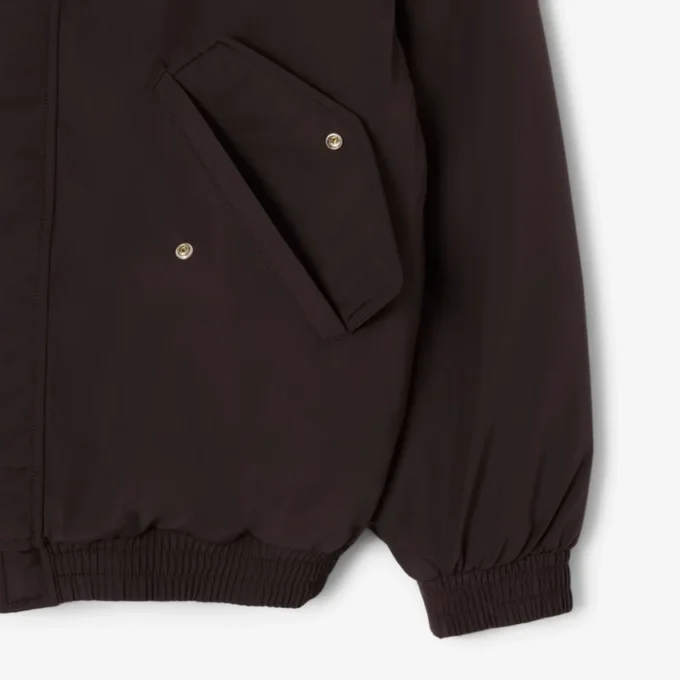 Wasserabweisende Herren-Aviator-Jacke mit Emblem