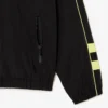 Wasserabweisende Herrenjacke mit Reißverschluss und Kontrastdetails
