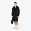 Wasserabweisende, lange, packbare Herrenjacke