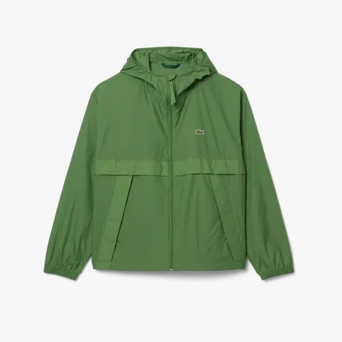 Wasserabweisende, leichte, packbare Jacke