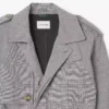 Wasserabweisender karierter Trenchcoat für Herren