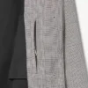Wasserabweisender karierter Trenchcoat für Herren