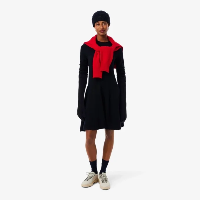 Woll-Jersey-Handschuhe für Damen