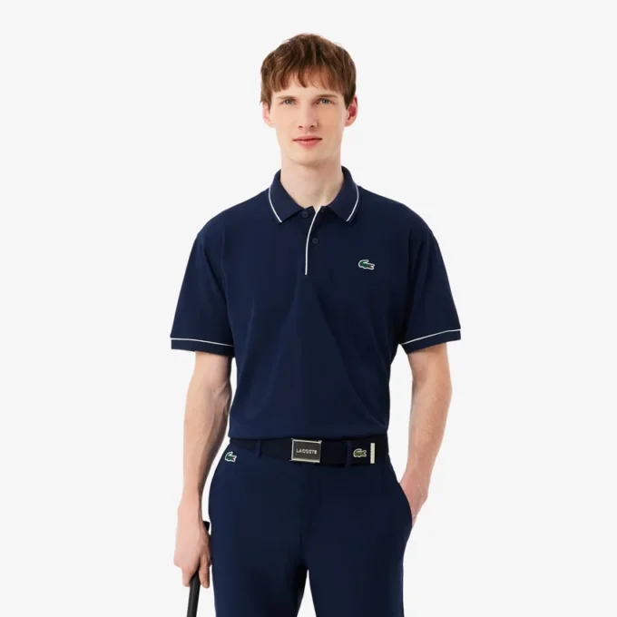 Wärmeregulierendes Mini-Piqué-Golf-Poloshirt