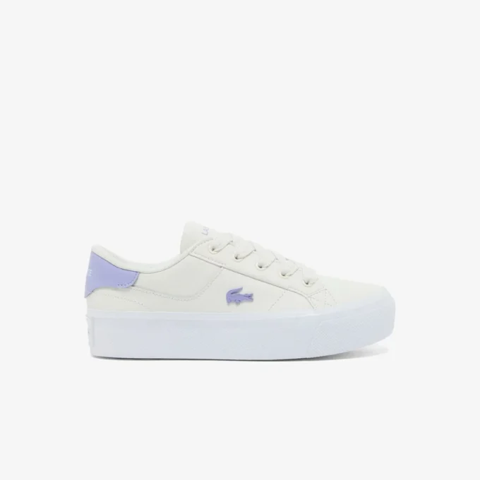 Ziane Plateau-Sneaker aus Leder für Damen