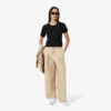 Ziane Plateau-Sneaker aus Leder für Damen