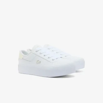 Ziane Plateau-Sneaker aus Leder für Damen