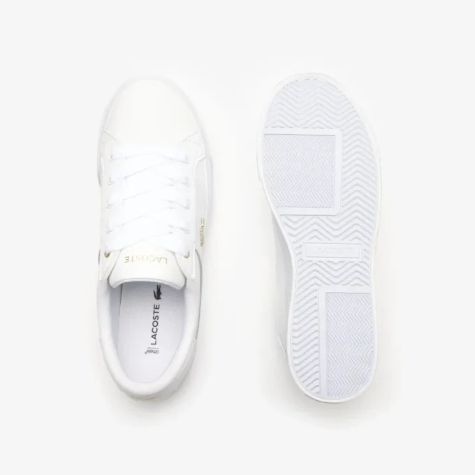 Ziane Plateau-Sneaker aus Leder für Damen