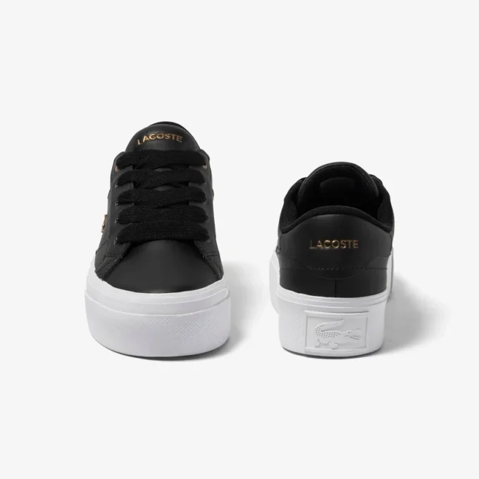 Ziane Plateau-Sneaker aus Leder für Damen
