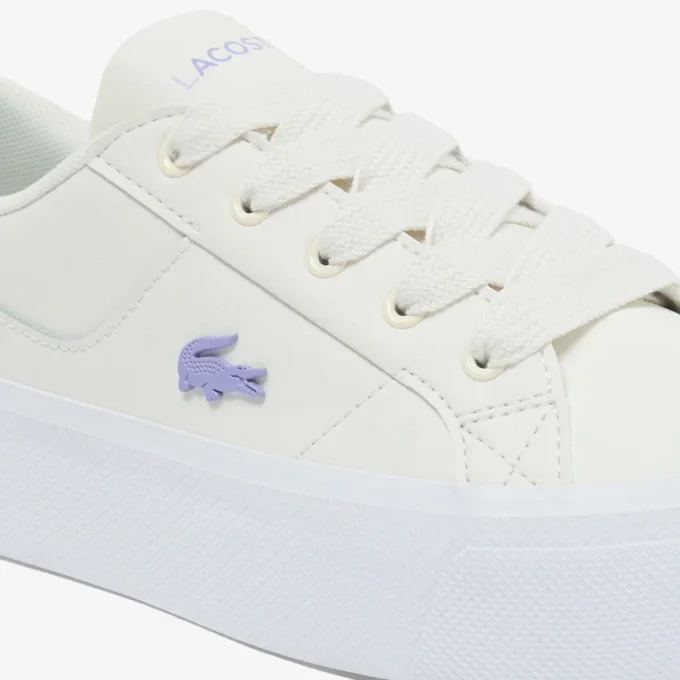 Ziane Plateau-Sneaker aus Leder für Damen