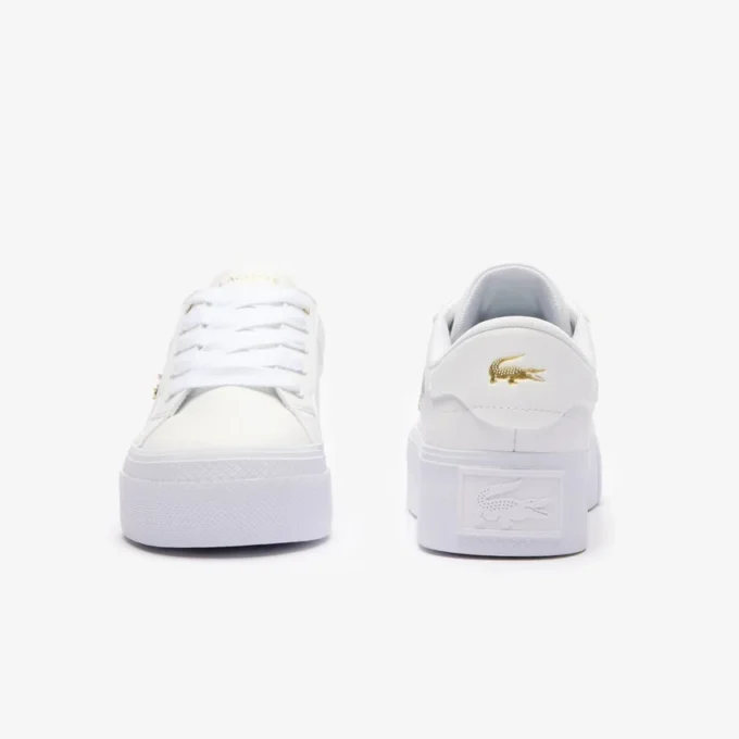 Ziane Plateau-Sneaker aus Leder für Damen
