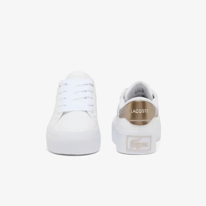 Ziane Plateau-Sneaker aus Leder für Damen